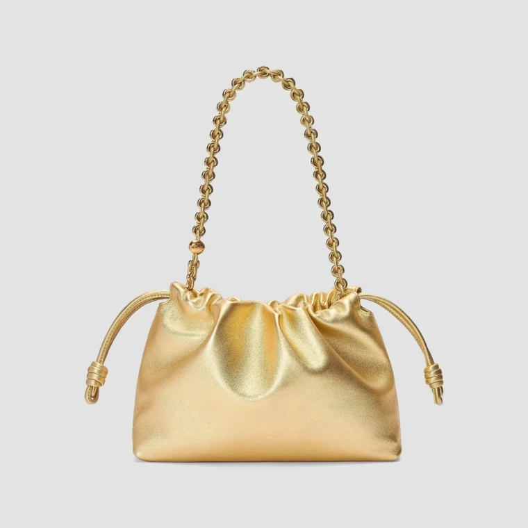 LOEWE Medium Flamenco Laminated Leather Shoulder Bag for Sale — alternate view