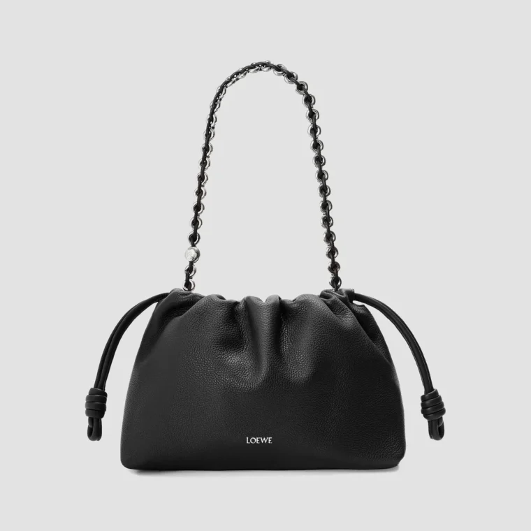 LOEWE Medium Flamenco Leather Clutch for Sale — alternate view