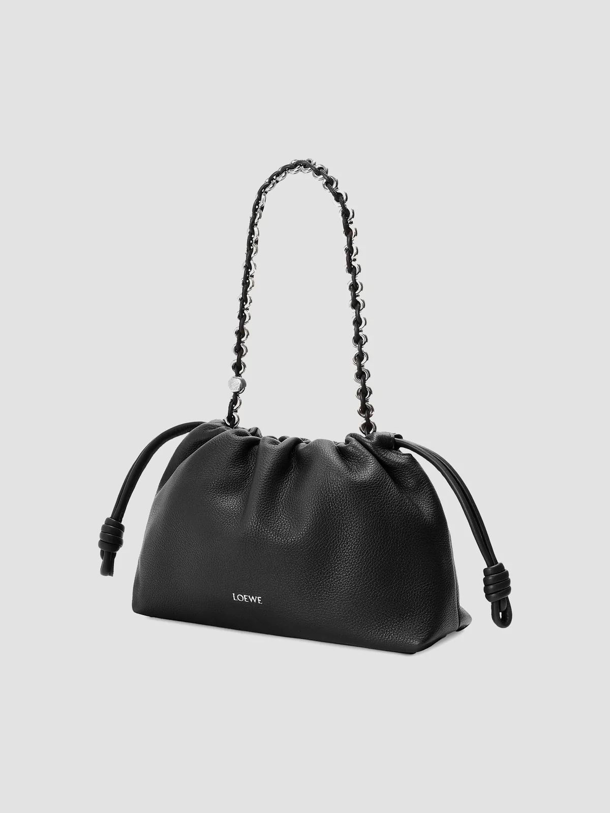 LOEWE Medium Flamenco Leather Clutch for Sale