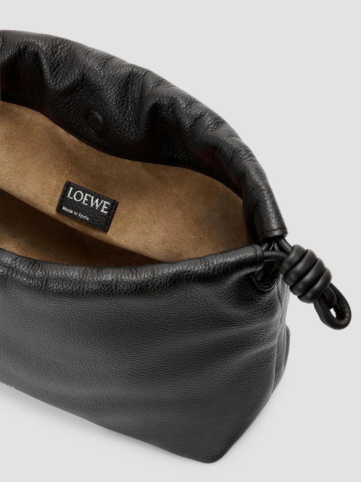 LOEWE Medium Flamenco Leather Clutch for Sale
