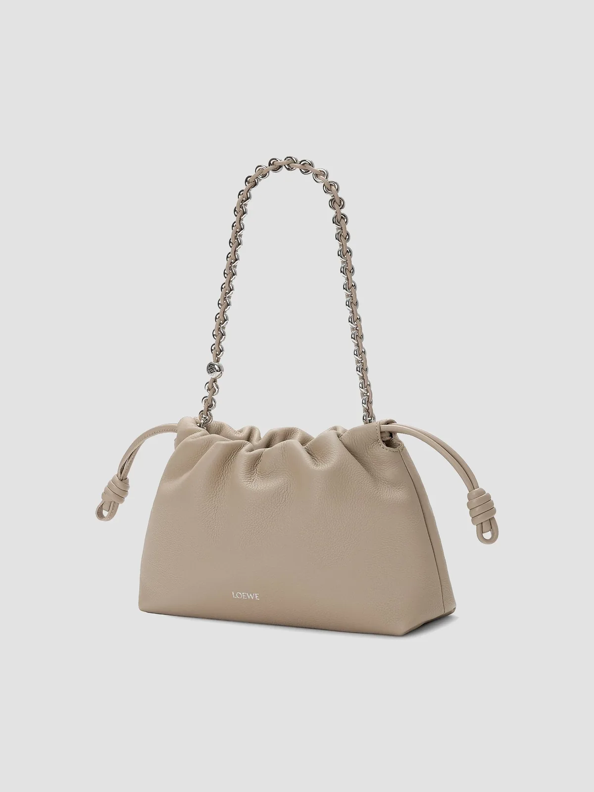 LOEWE Medium Flamenco Leather Clutch for Sale