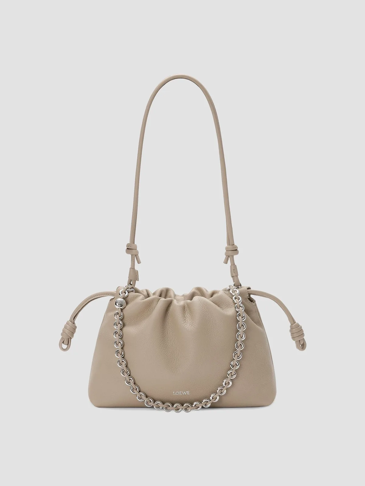 LOEWE Medium Flamenco Leather Clutch for Sale