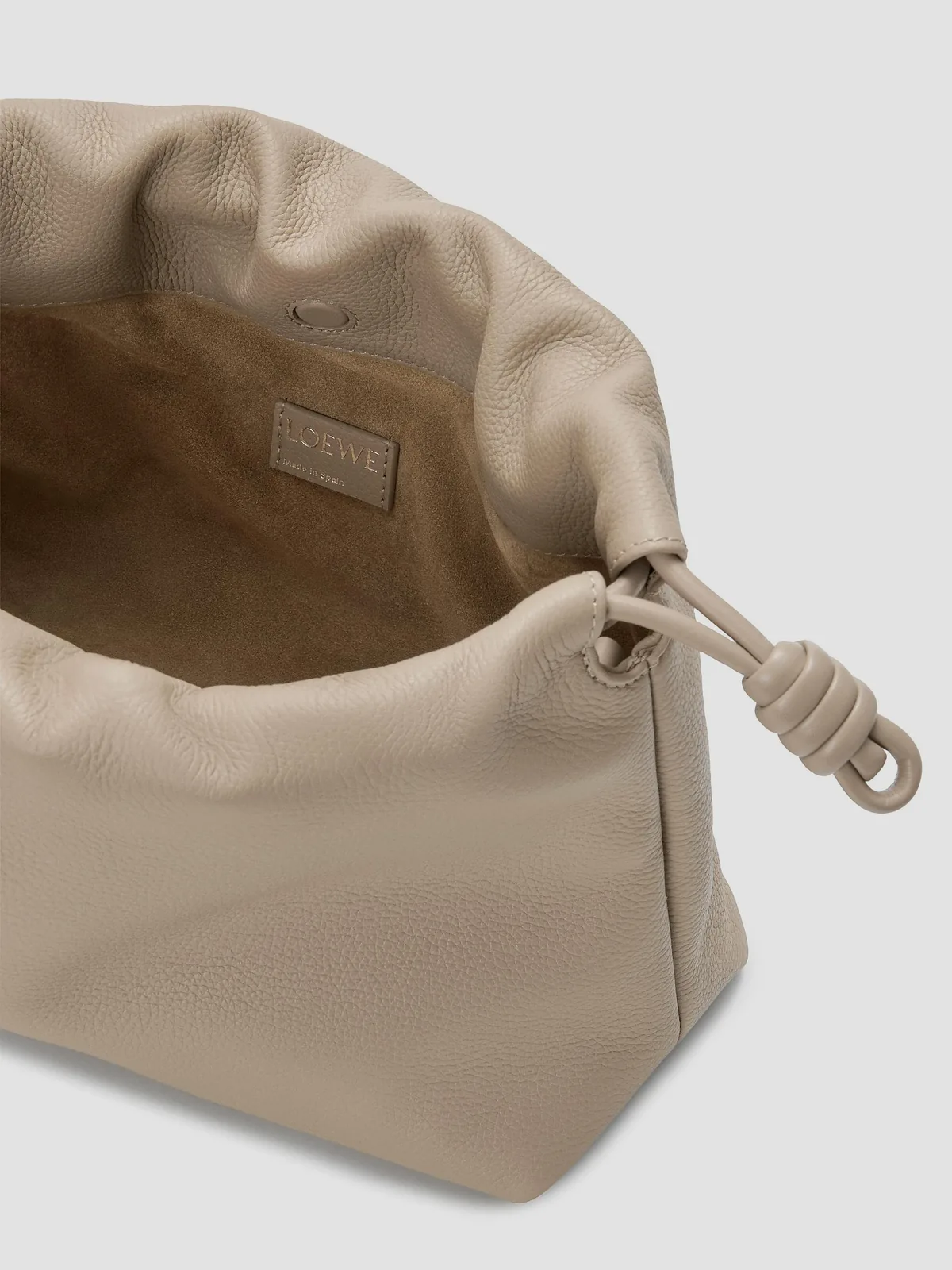 LOEWE Medium Flamenco Leather Clutch for Sale