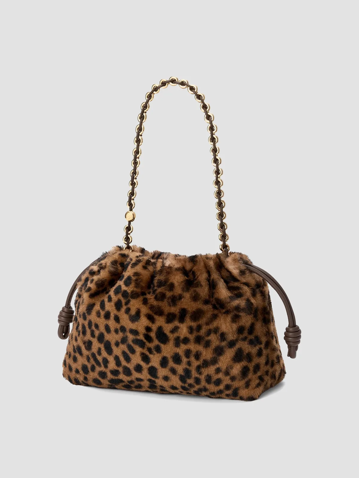 LOEWE Medium Flamenco Shearling Clutch for Sale