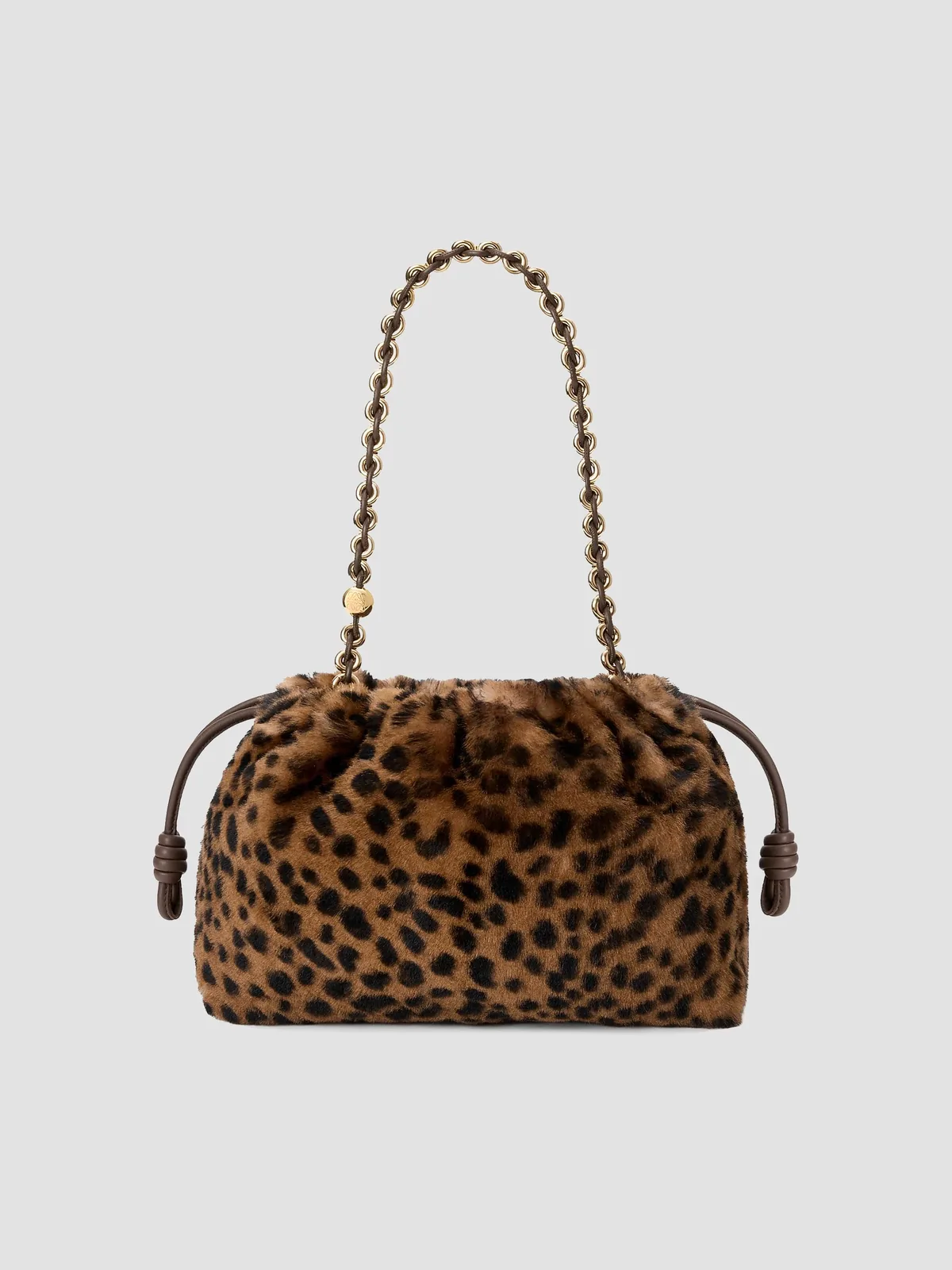 LOEWE Medium Flamenco Shearling Clutch for Sale