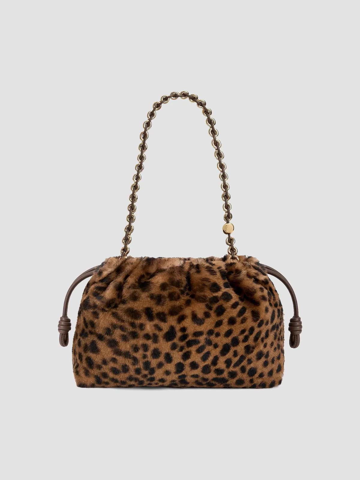 LOEWE Medium Flamenco Shearling Clutch for Sale