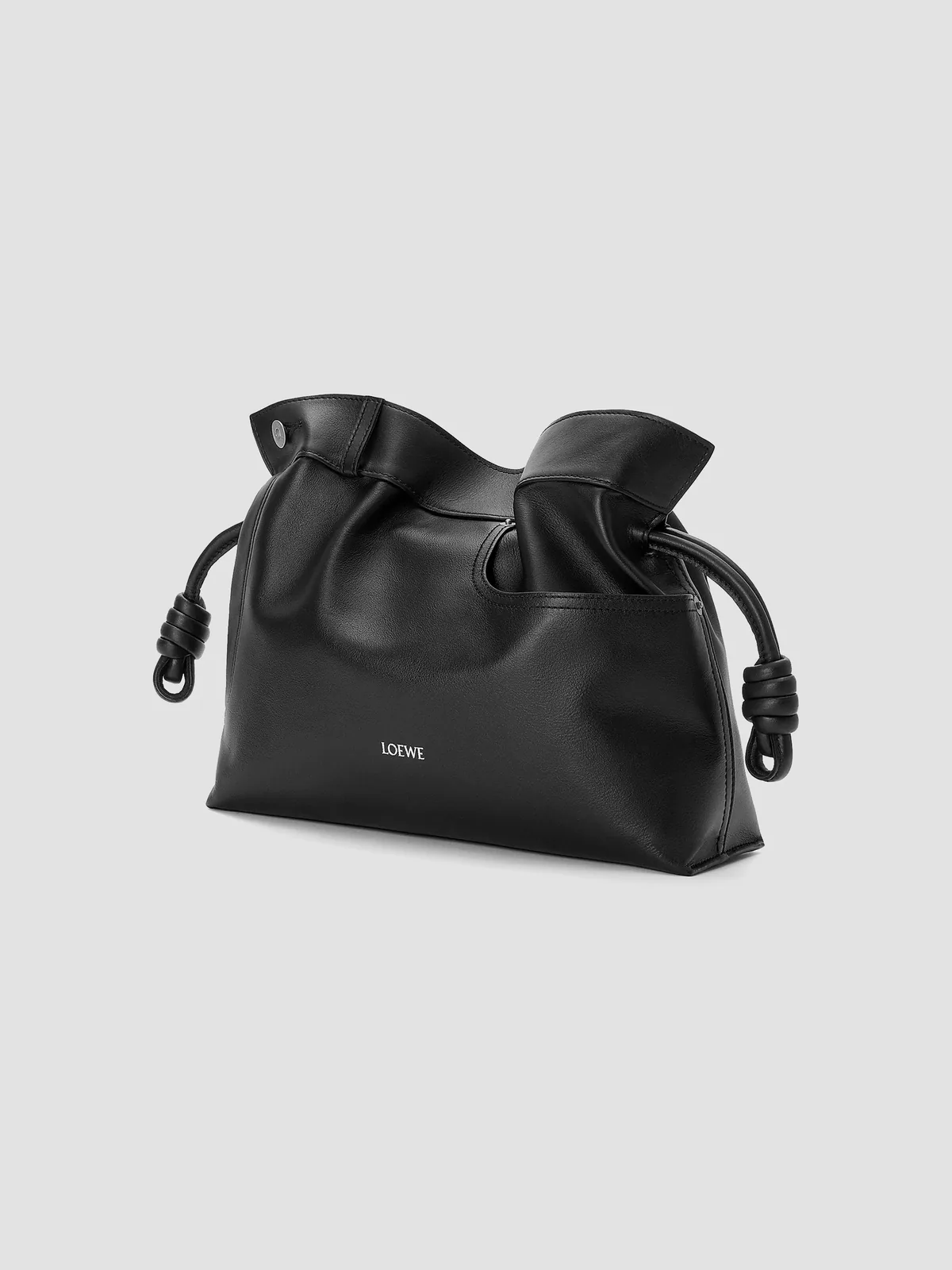 LOEWE Medium Panta Flamenco Leather Clutch for Sale