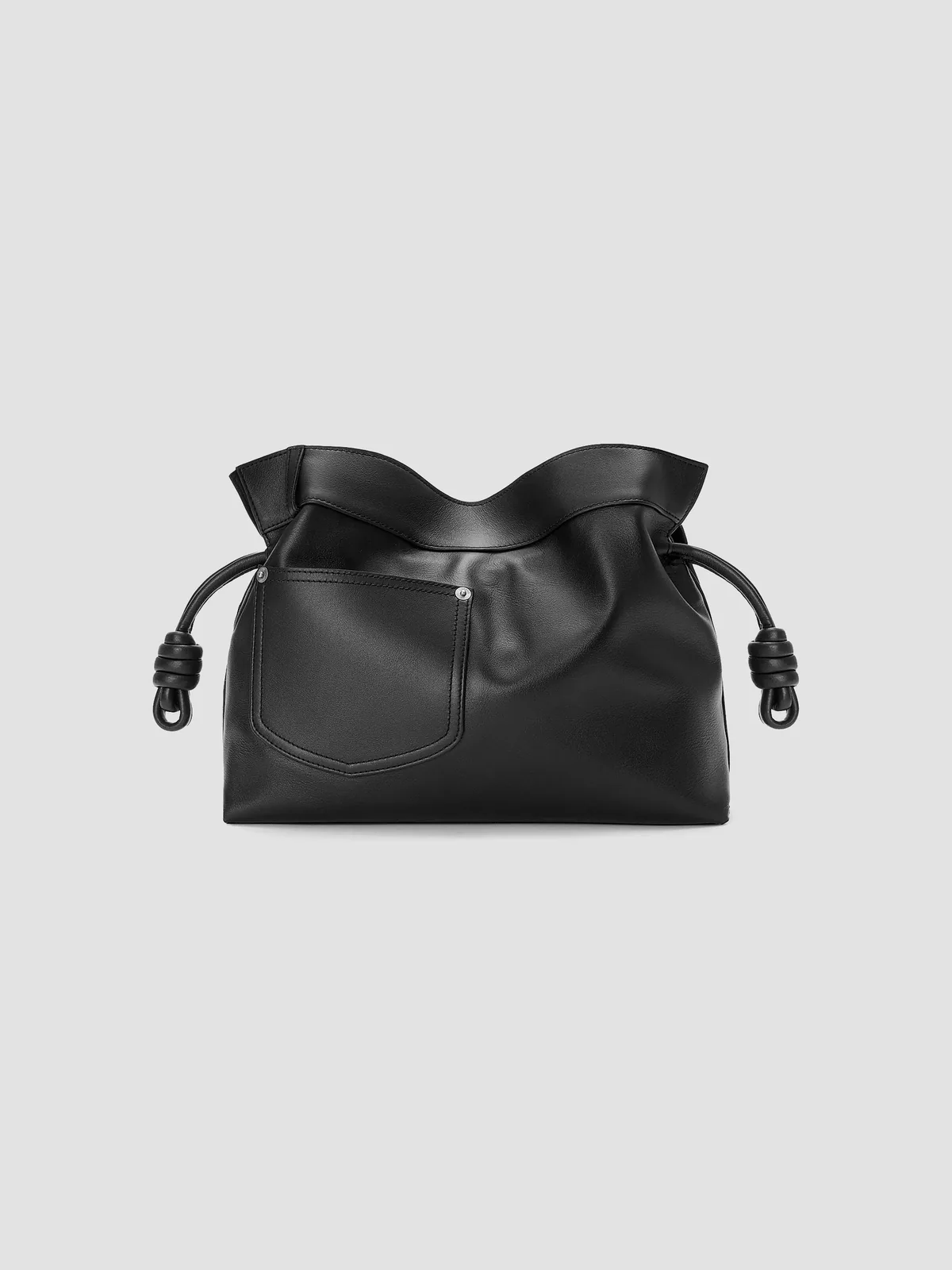 LOEWE Medium Panta Flamenco Leather Clutch for Sale