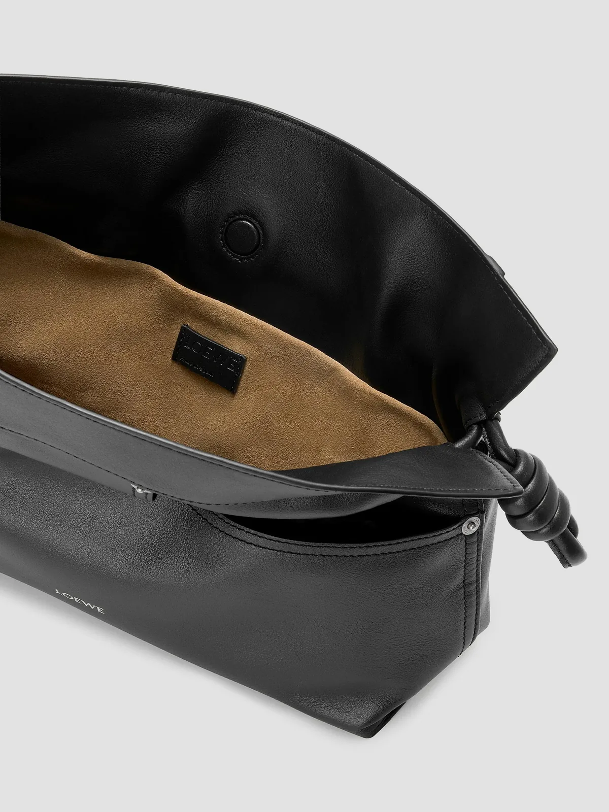 LOEWE Medium Panta Flamenco Leather Clutch for Sale