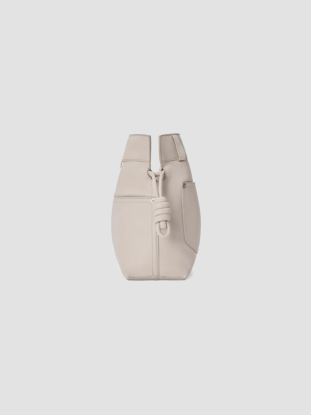 LOEWE Medium Panta Flamenco Leather Clutch for Sale