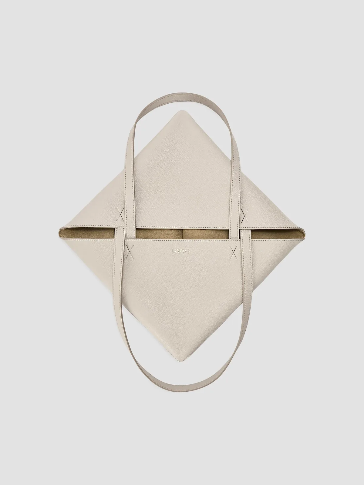 LOEWE Medium Puzzle Fold Grained Leather Tote Bag for Sale