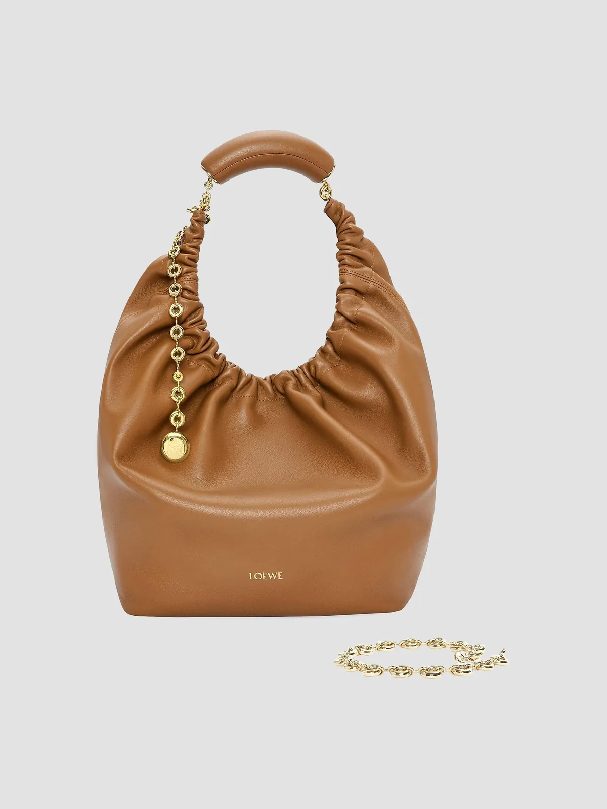 LOEWE Medium Squeeze Leather Shoulder Bag for Sale