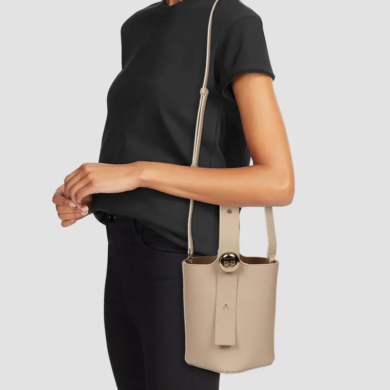 LOEWE Mini Pebble Leather Bucket Bag for Sale — alternate view