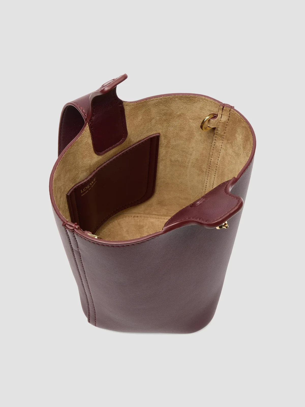 LOEWE Mini Pebbled Leather Bucket Bag for Sale