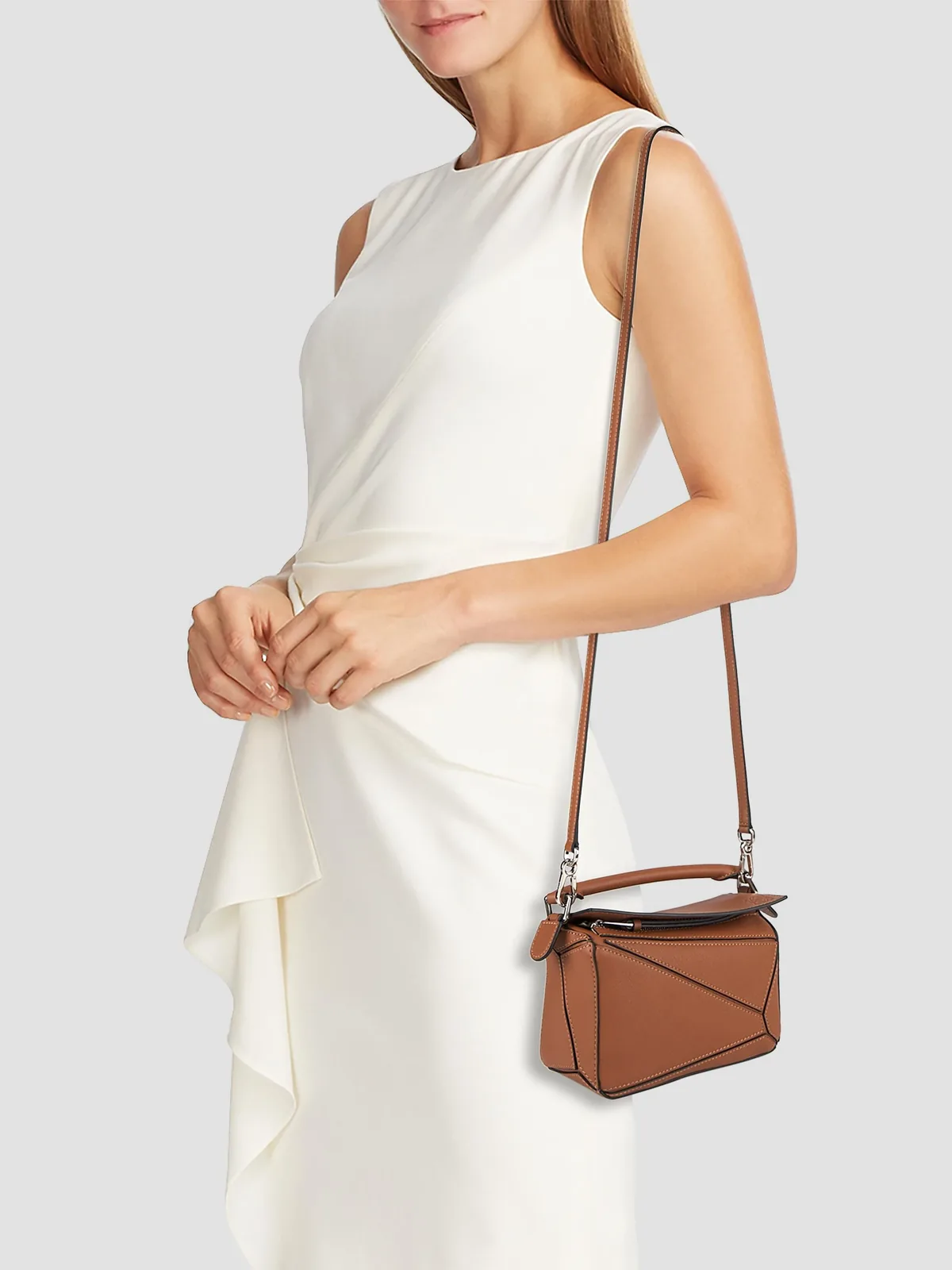 LOEWE Mini Puzzle Leather Bag for Sale