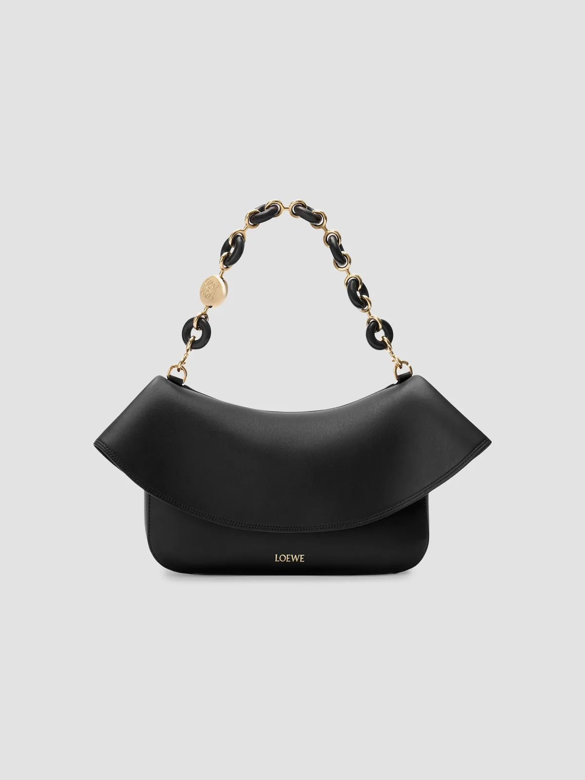 LOEWE Ola Medium Leather Shoulder Bag for Sale