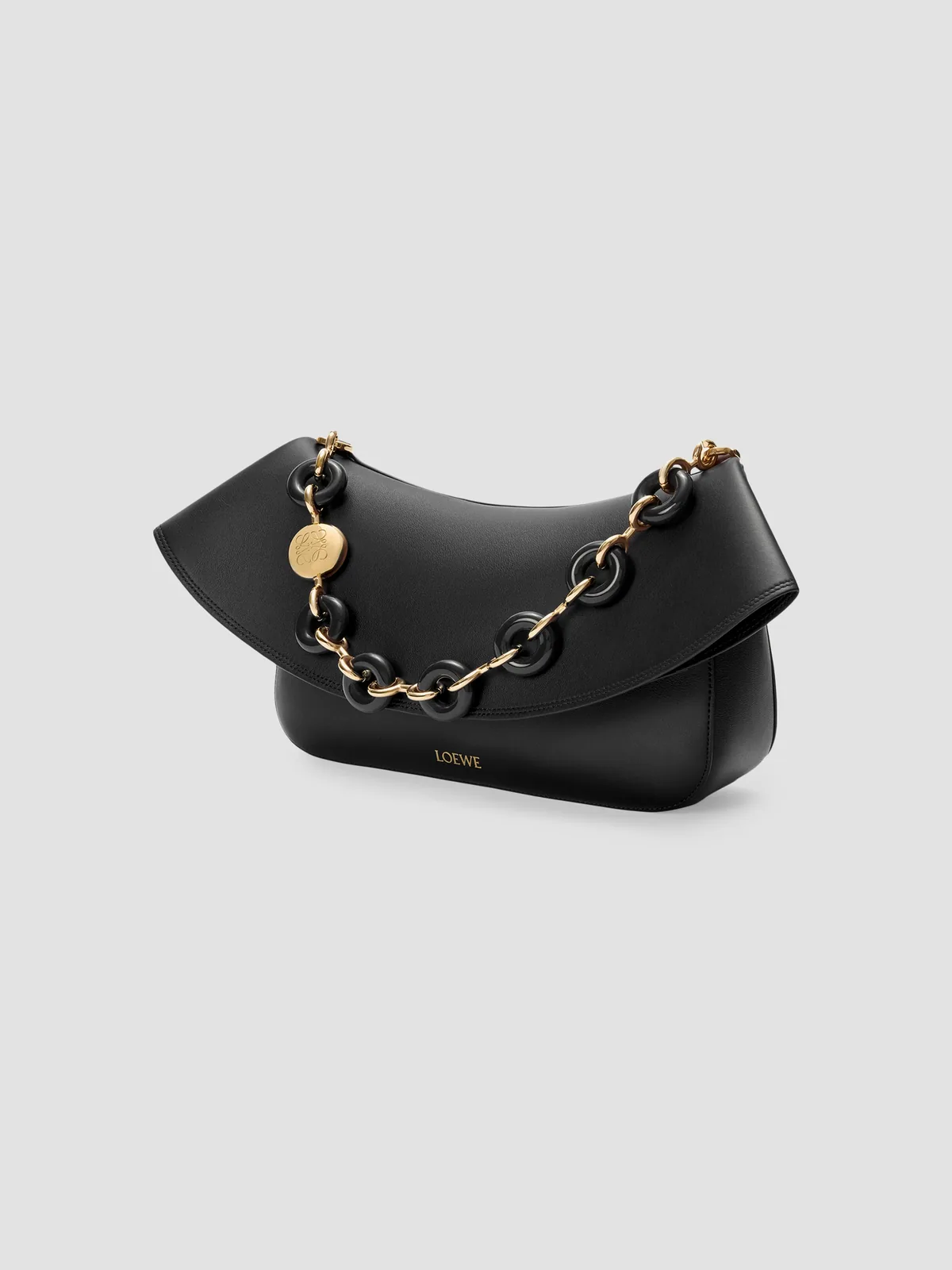 LOEWE Ola Medium Leather Shoulder Bag for Sale
