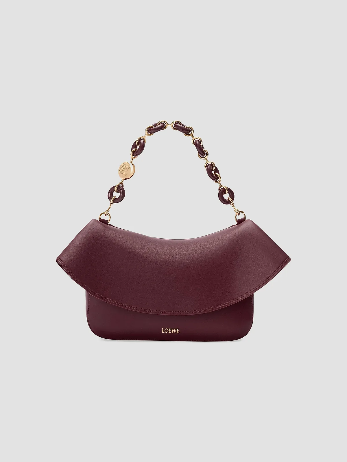 LOEWE Ola Medium Leather Shoulder Bag for Sale