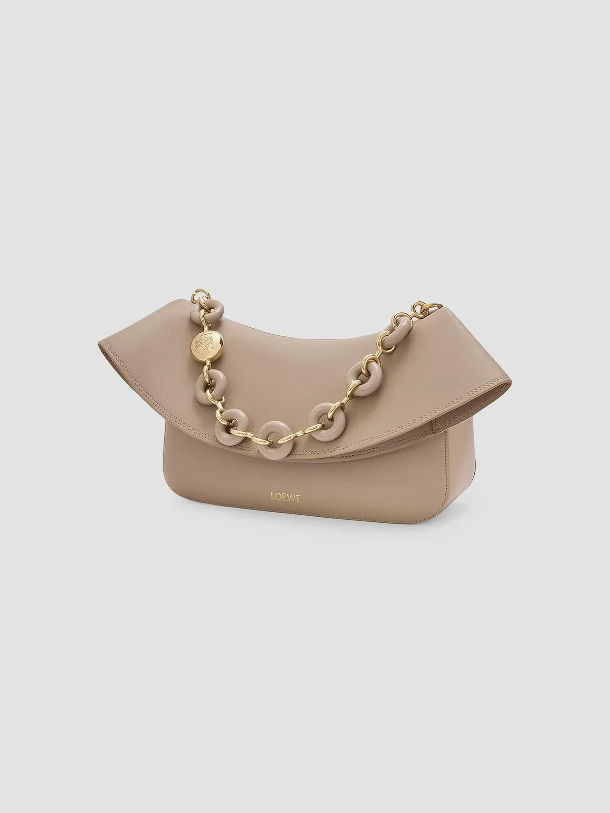 LOEWE Ola Medium Leather Shoulder Bag for Sale