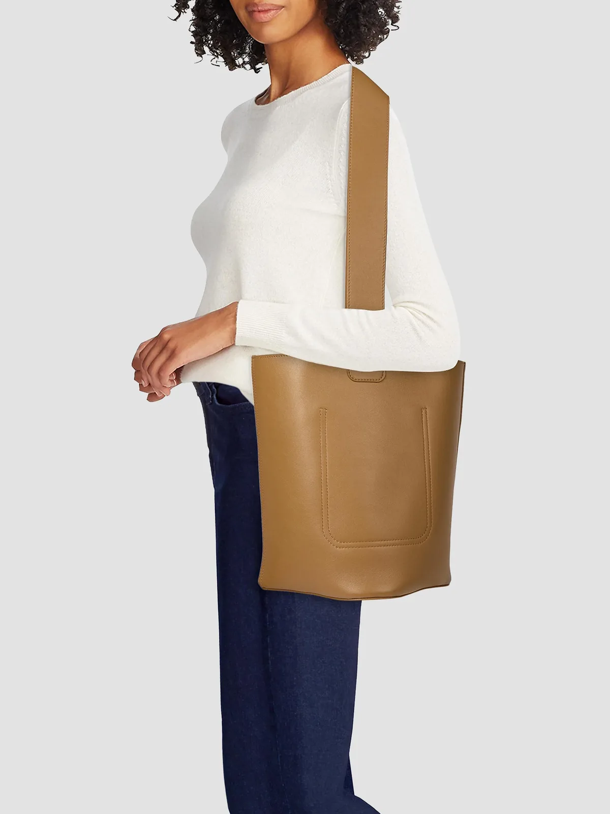 LOEWE Pebbled Leather Bucket Bag for Sale
