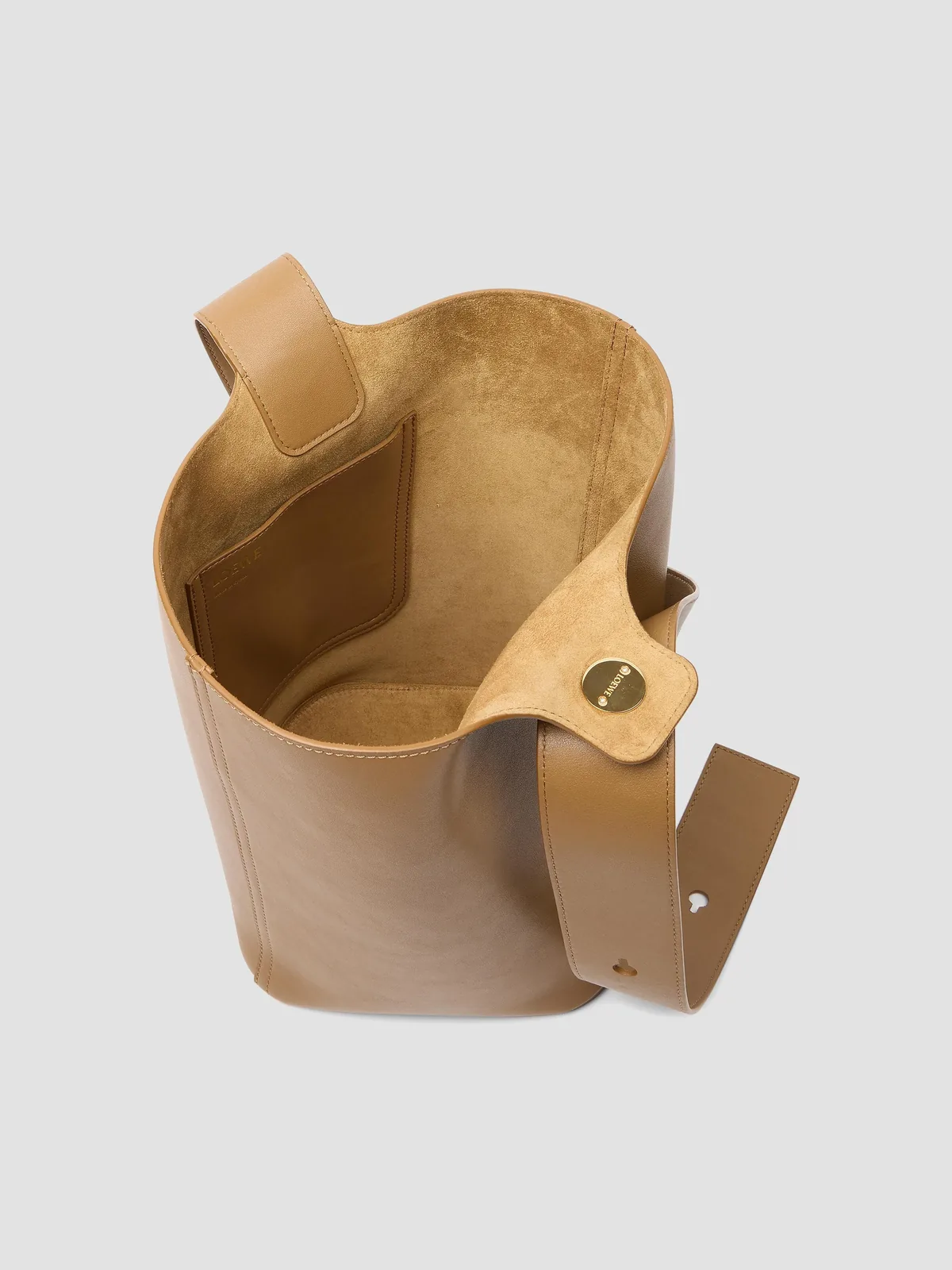 LOEWE Pebbled Leather Bucket Bag for Sale