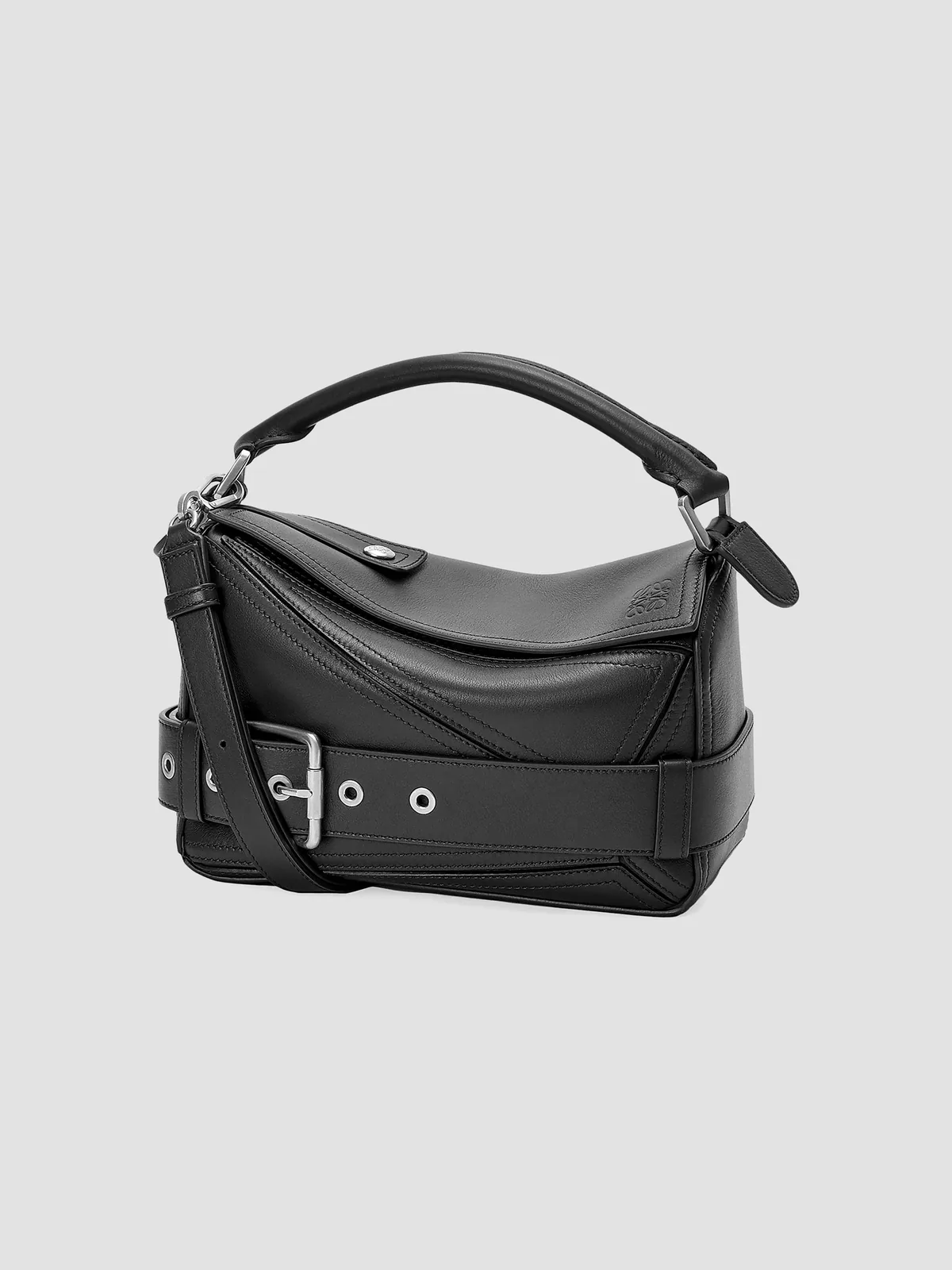LOEWE Puzzle Biker Leather Top Handle Bag for Sale