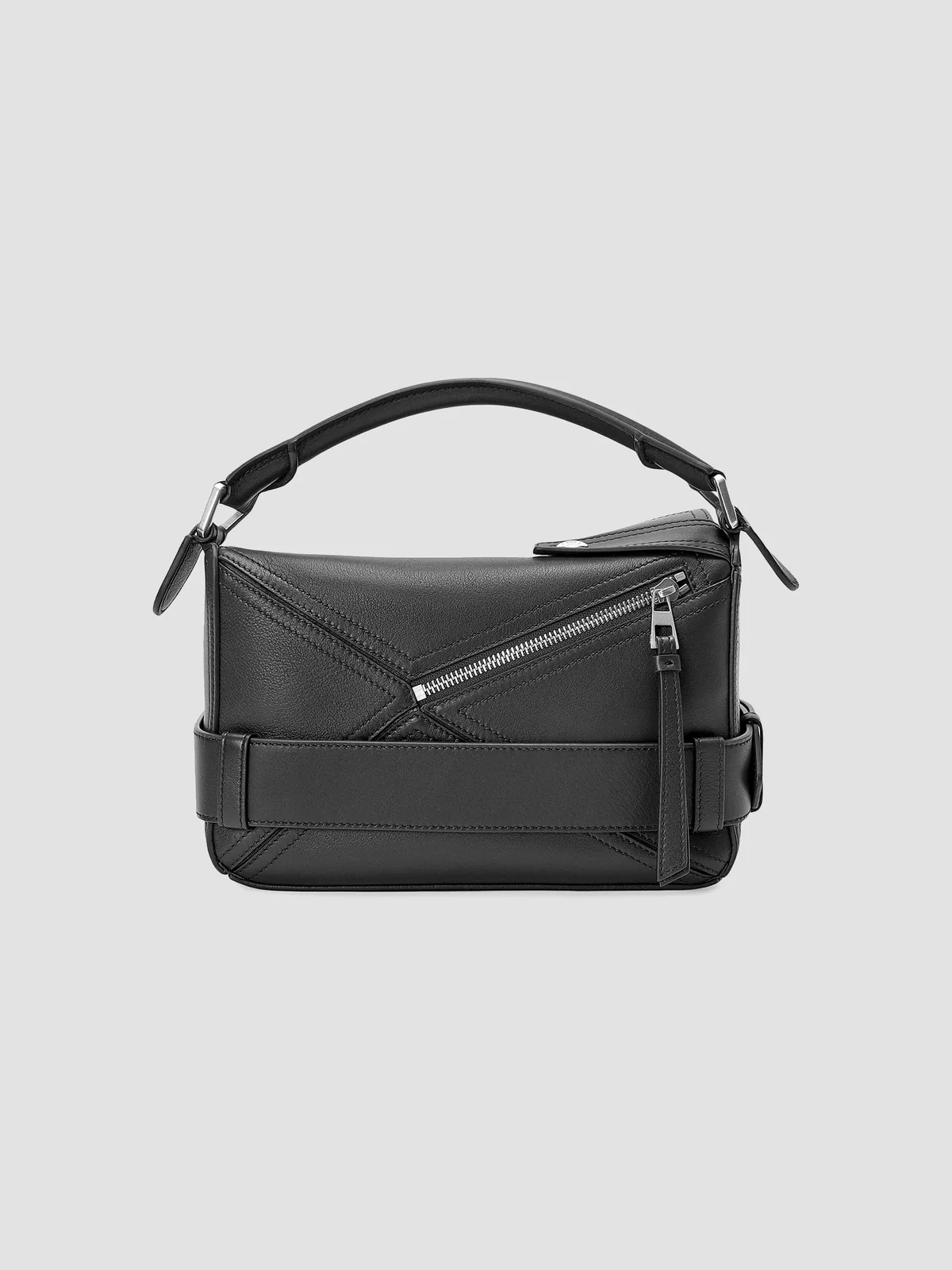 LOEWE Puzzle Biker Leather Top Handle Bag for Sale