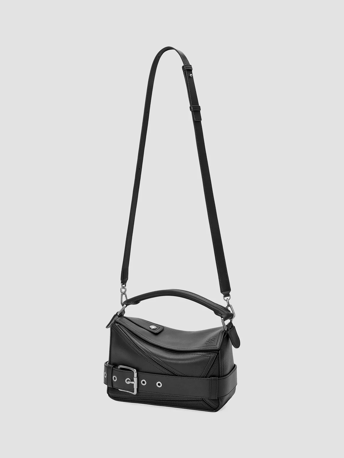 LOEWE Puzzle Biker Leather Top Handle Bag for Sale