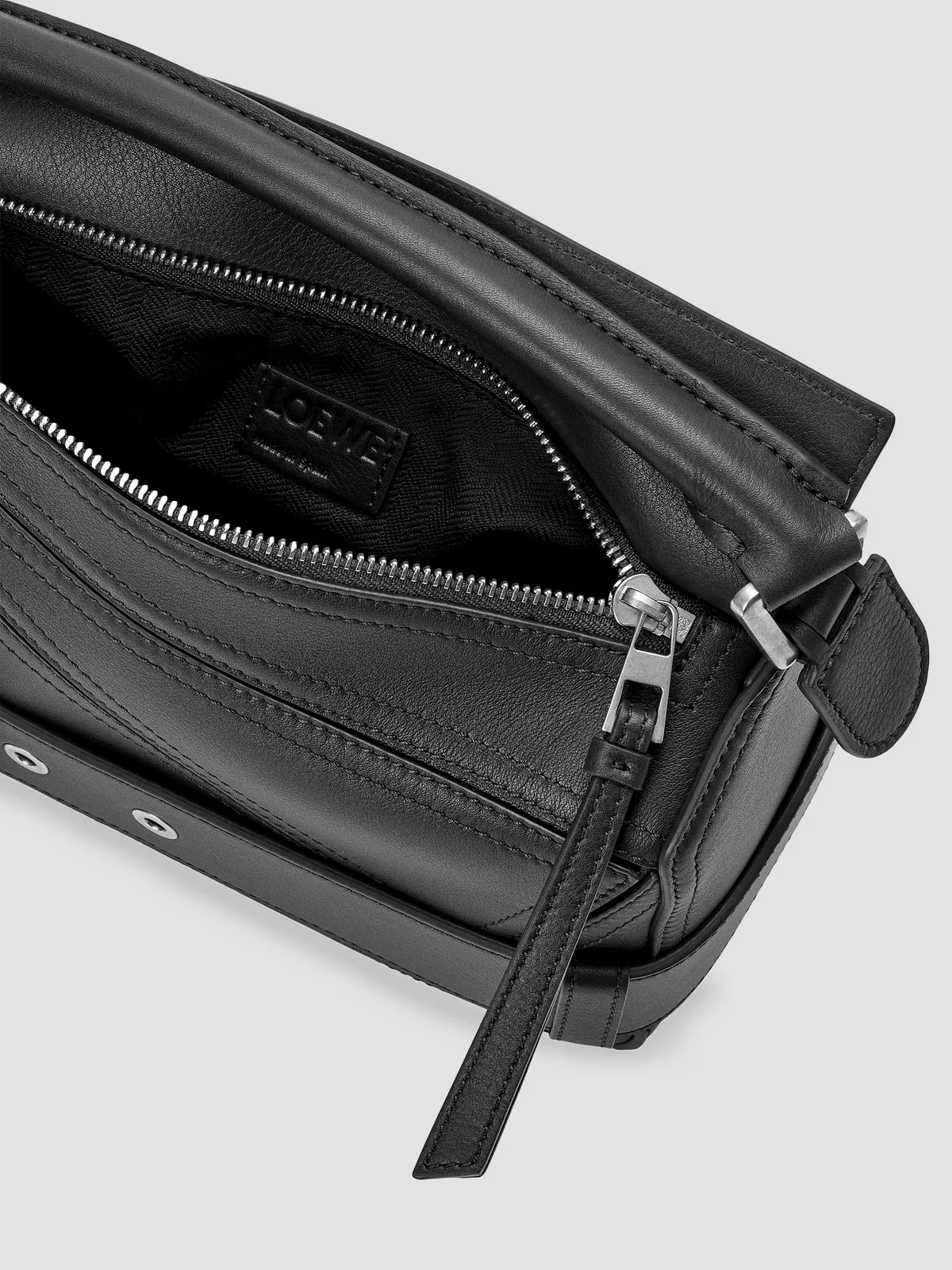 LOEWE Puzzle Biker Leather Top Handle Bag for Sale