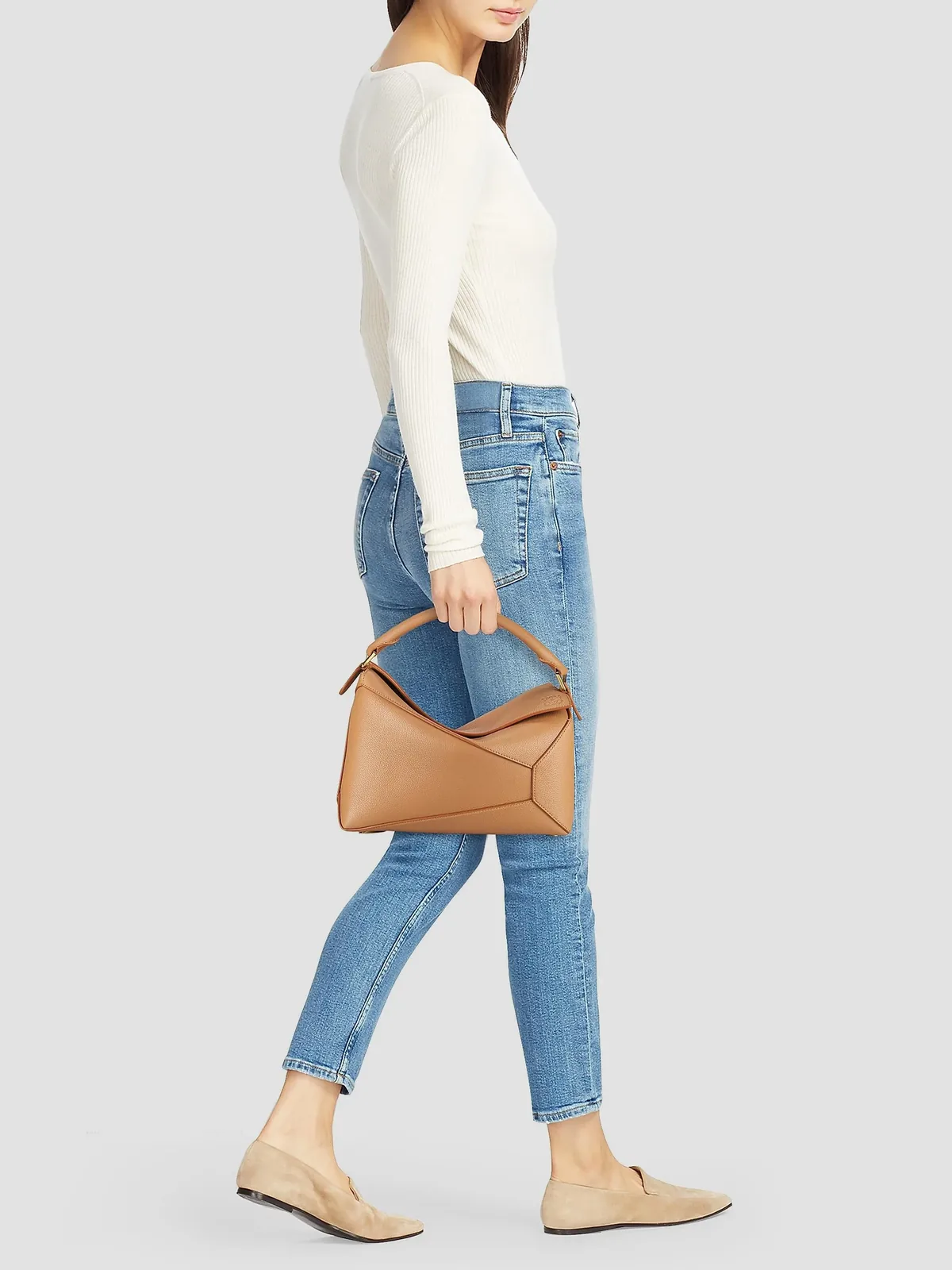 LOEWE Puzzle Edge Grained Leather Bag for Sale