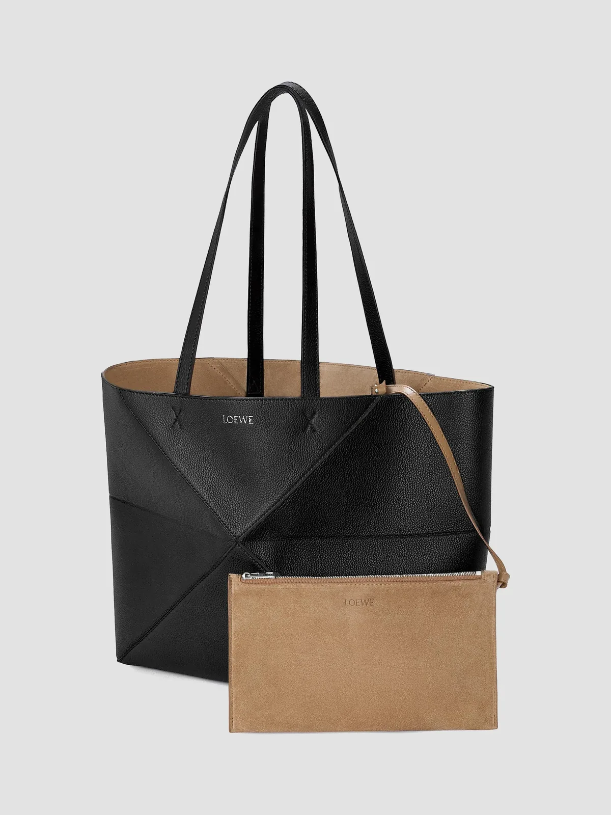 LOEWE Puzzle Fold Leather Tote Bag for Sale