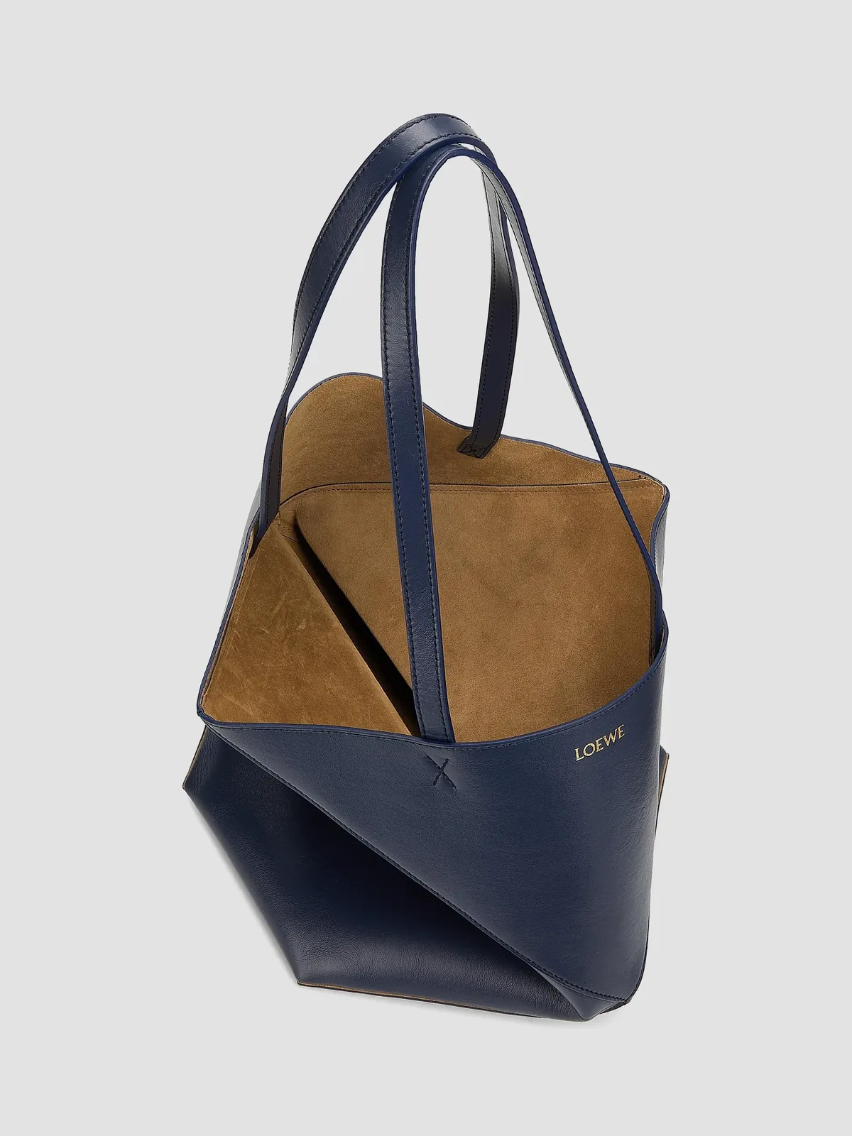 LOEWE Puzzle Fold Medium Leather Tote Bag for Sale