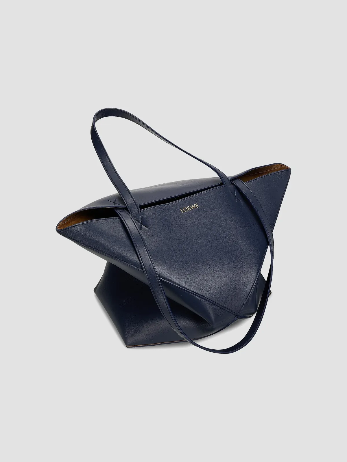 LOEWE Puzzle Fold Medium Leather Tote Bag for Sale