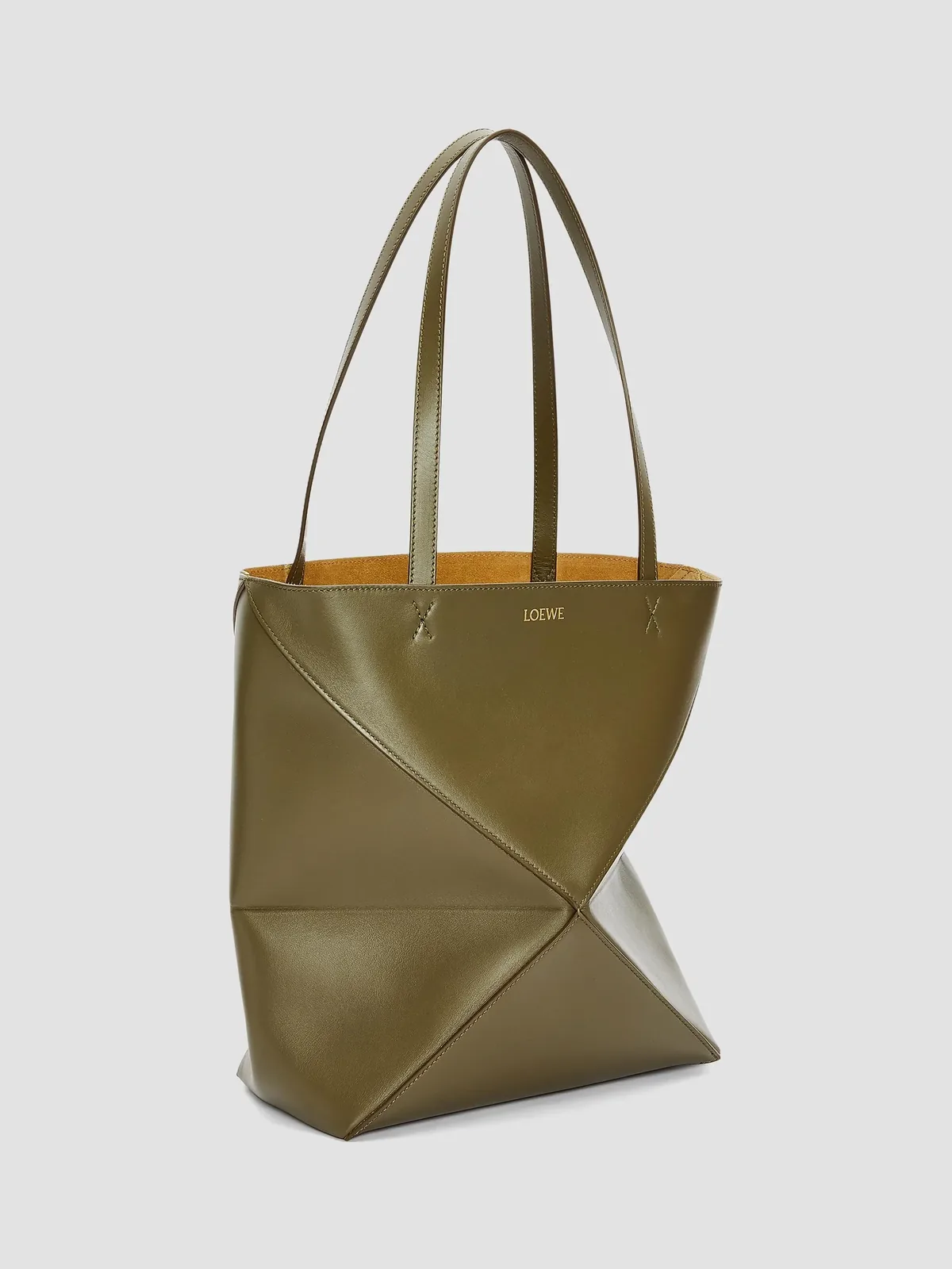 LOEWE Puzzle Fold Medium Leather Tote Bag for Sale