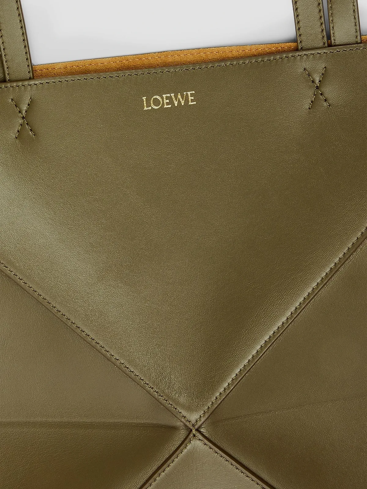 LOEWE Puzzle Fold Medium Leather Tote Bag for Sale