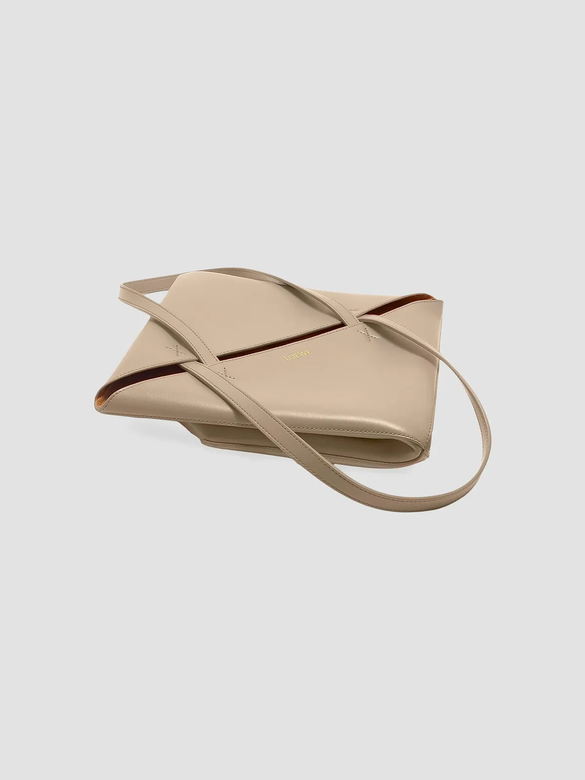 LOEWE Puzzle Fold Medium Leather Tote Bag for Sale
