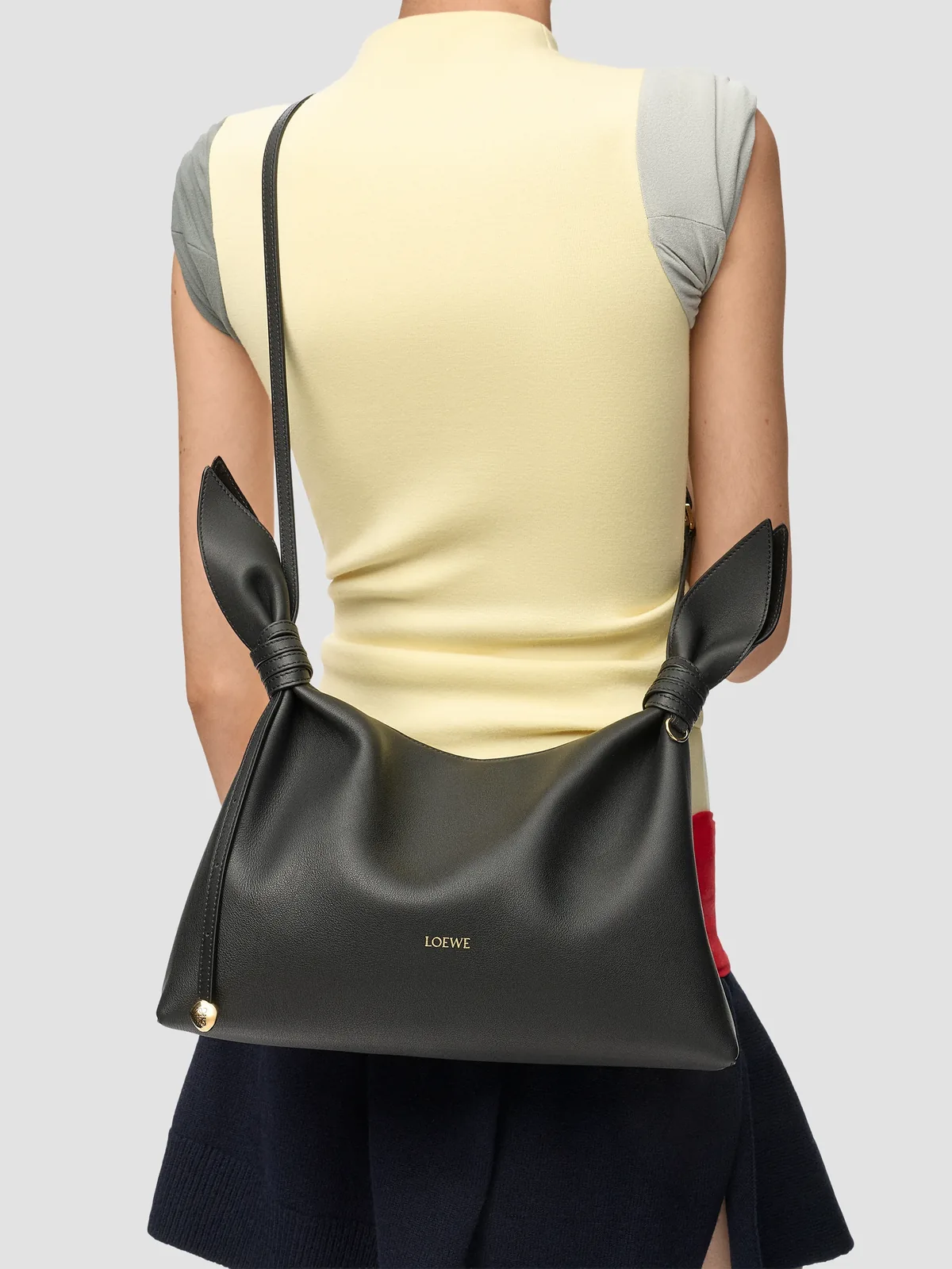 LOEWE Scarf Medium Leather Shoulder Bag for Sale