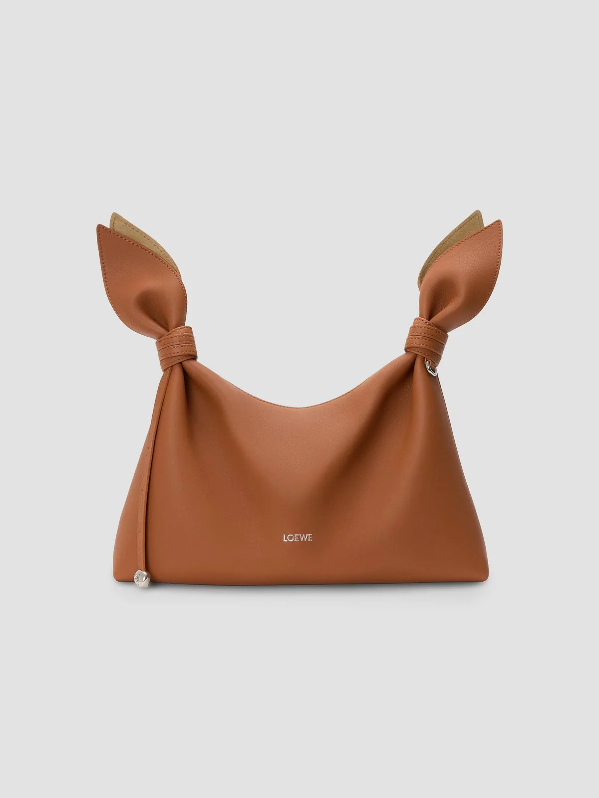 LOEWE Scarf Medium Leather Shoulder Bag for Sale - Squirrel