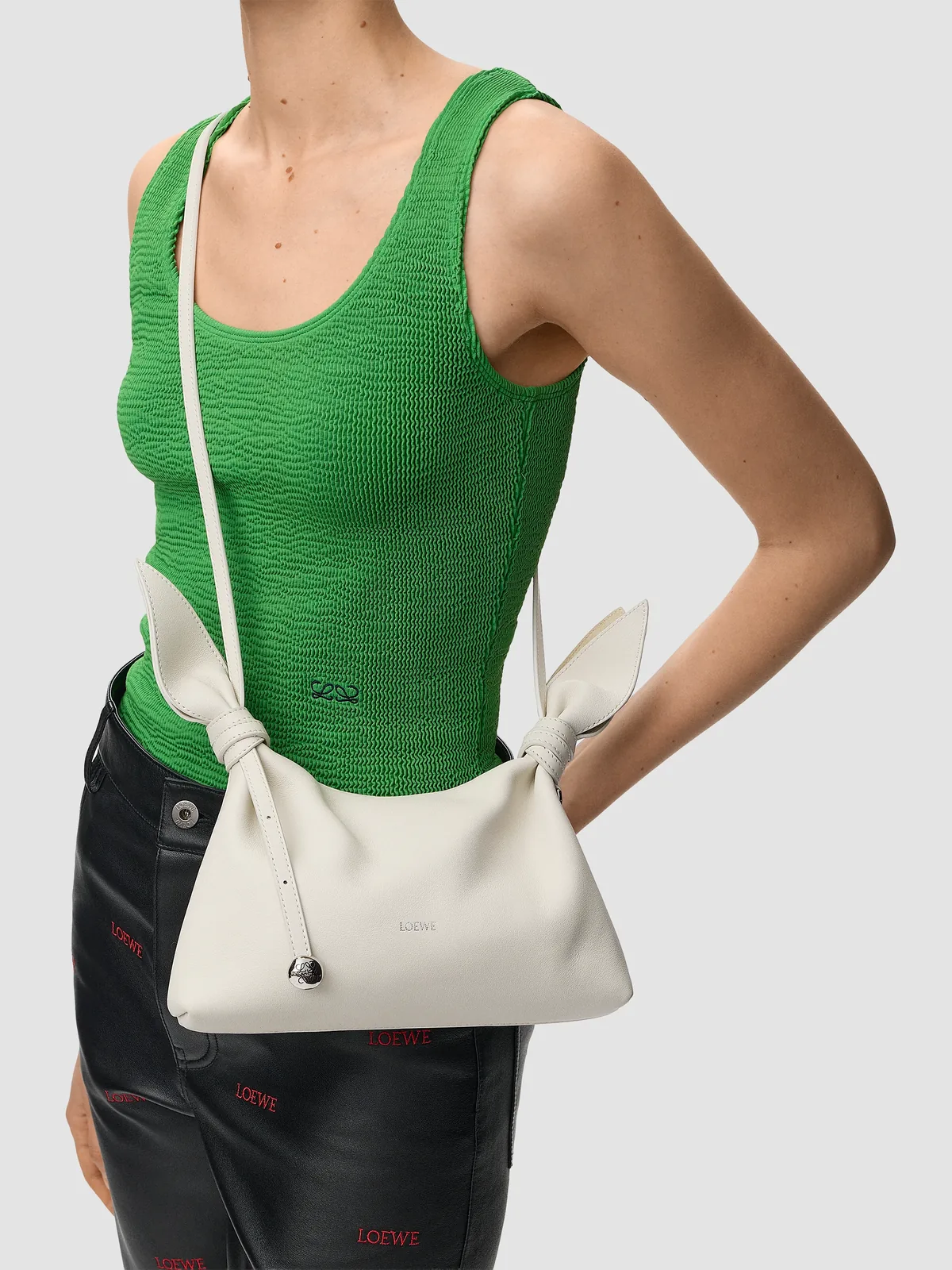 LOEWE Scarf Mini Leather Crossbody Bag for Sale