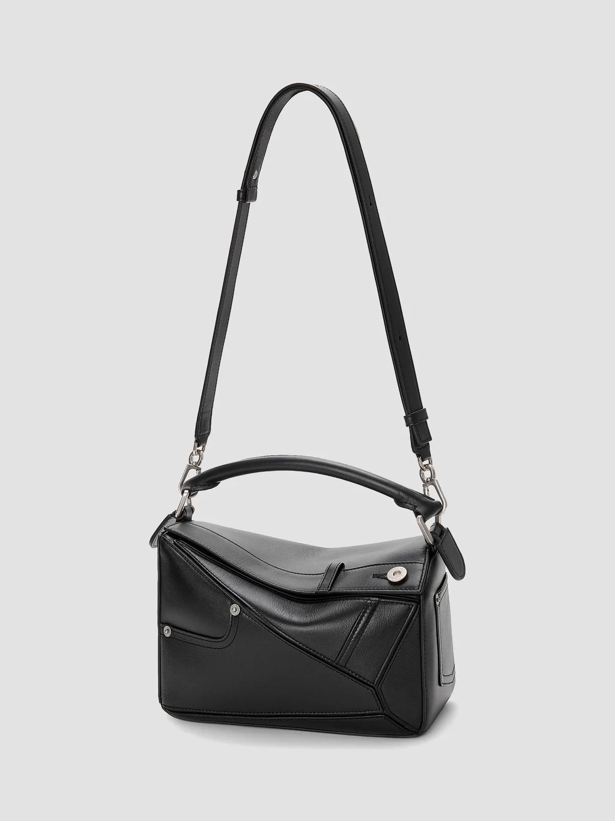 LOEWE Small Panta Puzzle Leather Top Handle Bag for Sale