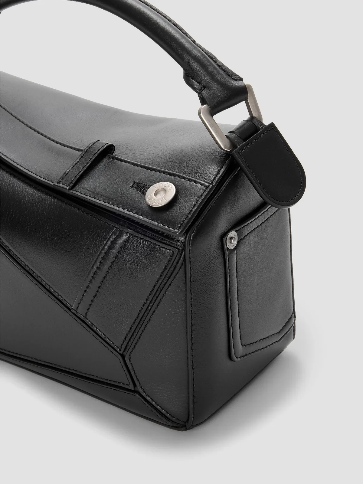 LOEWE Small Panta Puzzle Leather Top Handle Bag for Sale