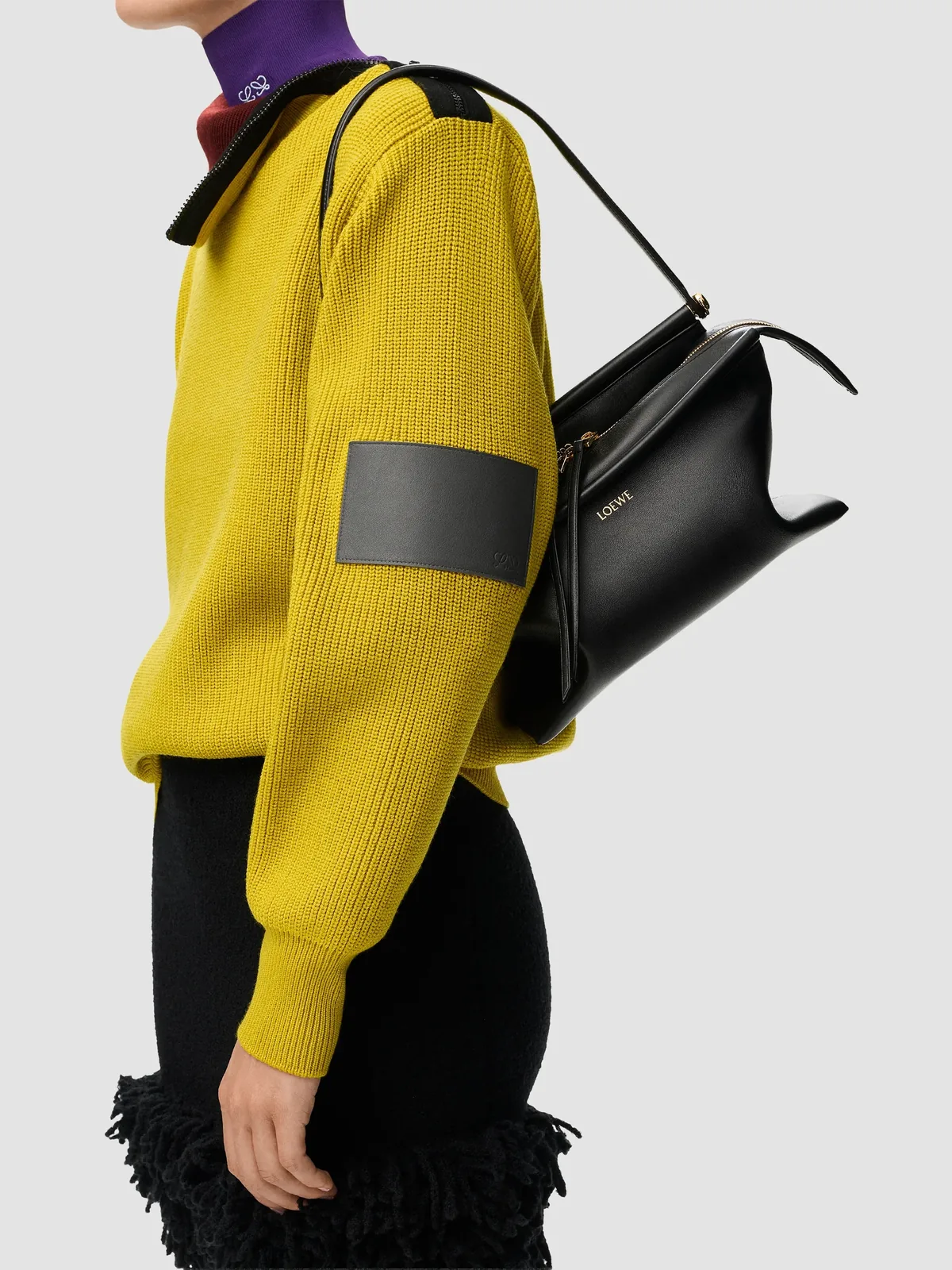 LOEWE Whisker Small Leather Shoulder Bag for Sale