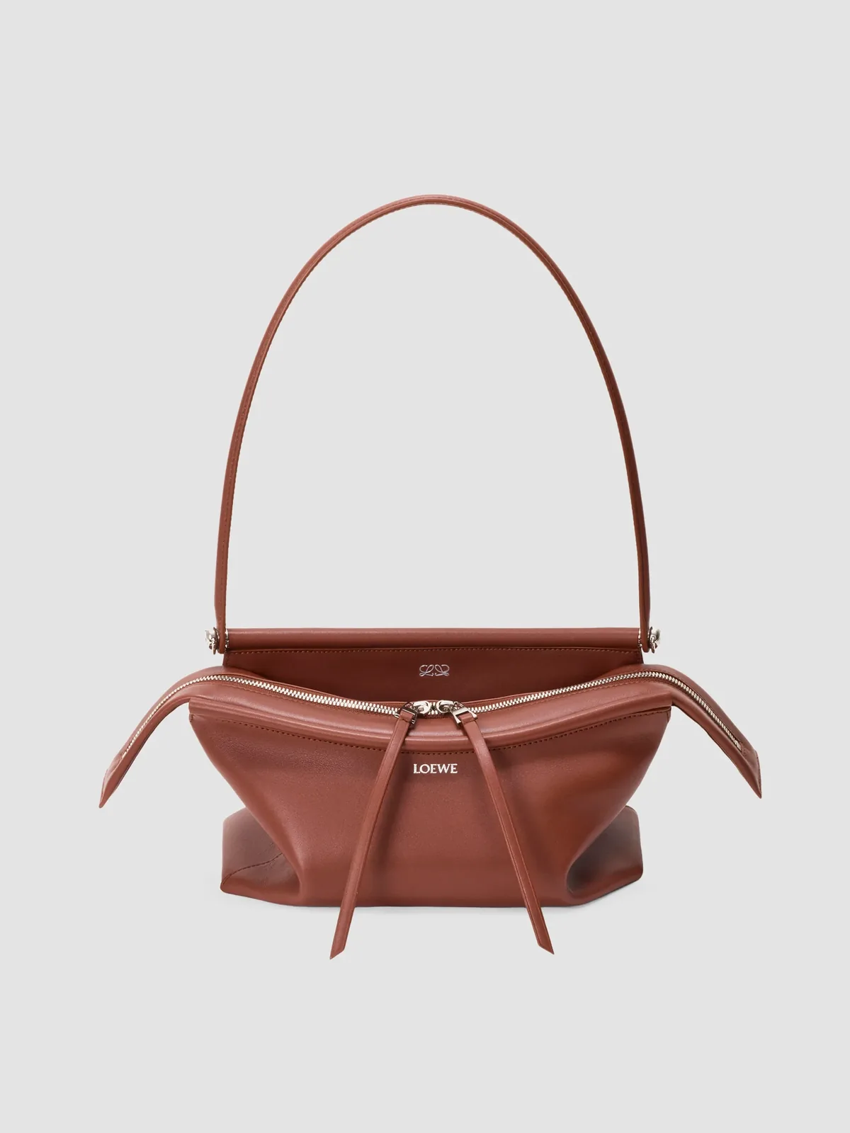 LOEWE Whisker Small Leather Shoulder Bag for Sale - Cognac