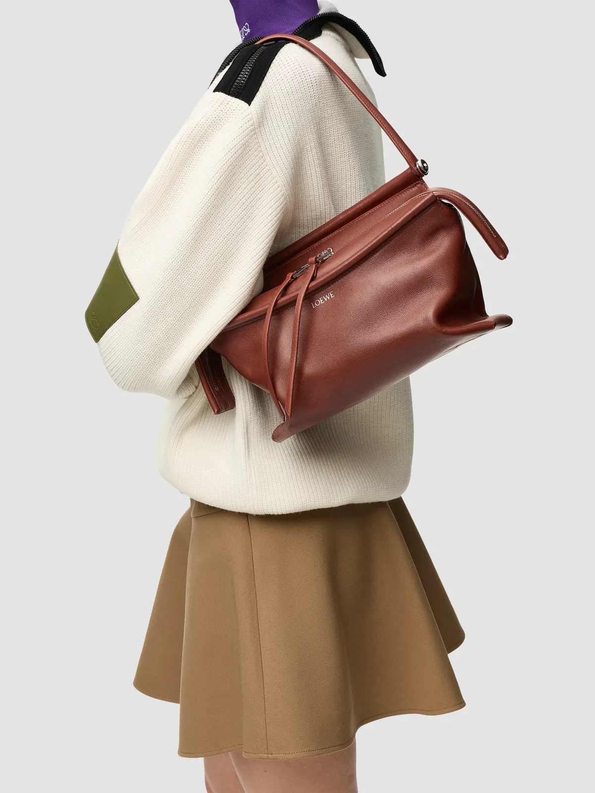 LOEWE Whisker Small Leather Shoulder Bag for Sale