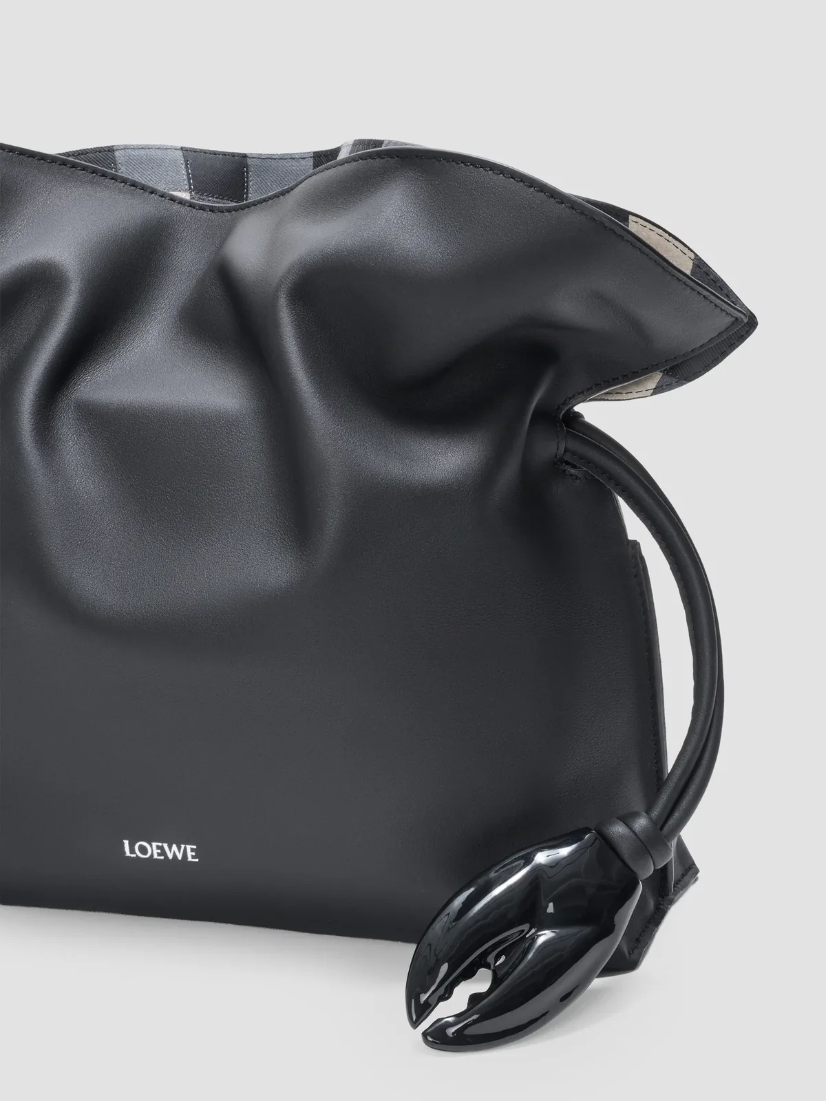 LOEWE x Cosima Von Bonin Flamenco Leather Clutch for Sale