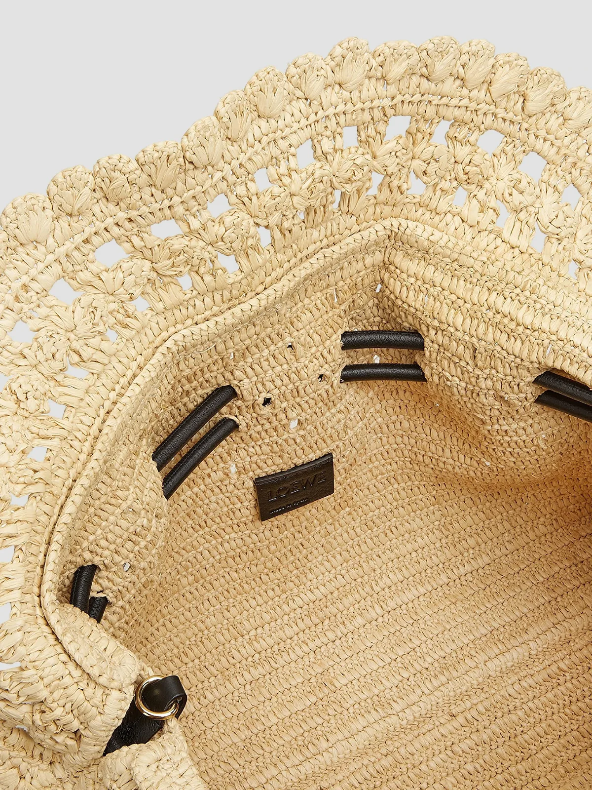 LOEWE x Paula's Ibiza Flamenco Raffia Clutch for Sale