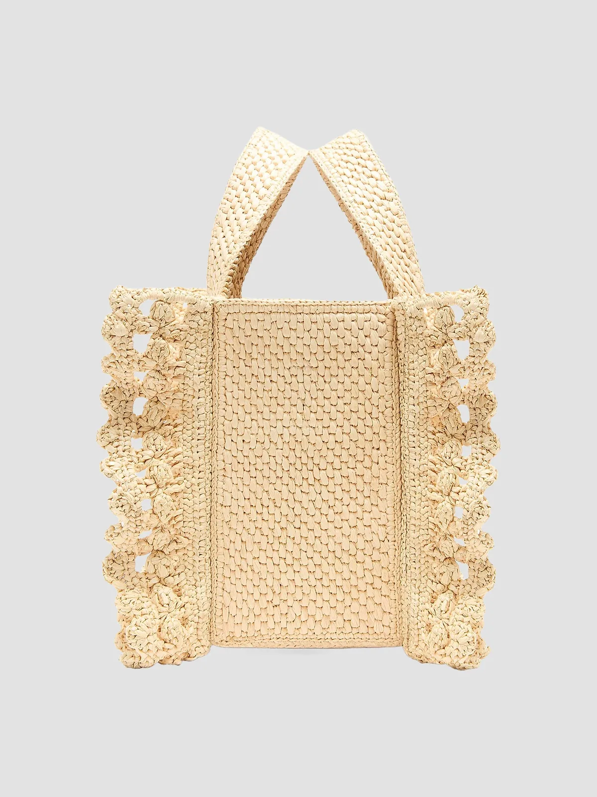 LOEWE x Paula's Ibiza Font Raffia Tote Bag for Sale