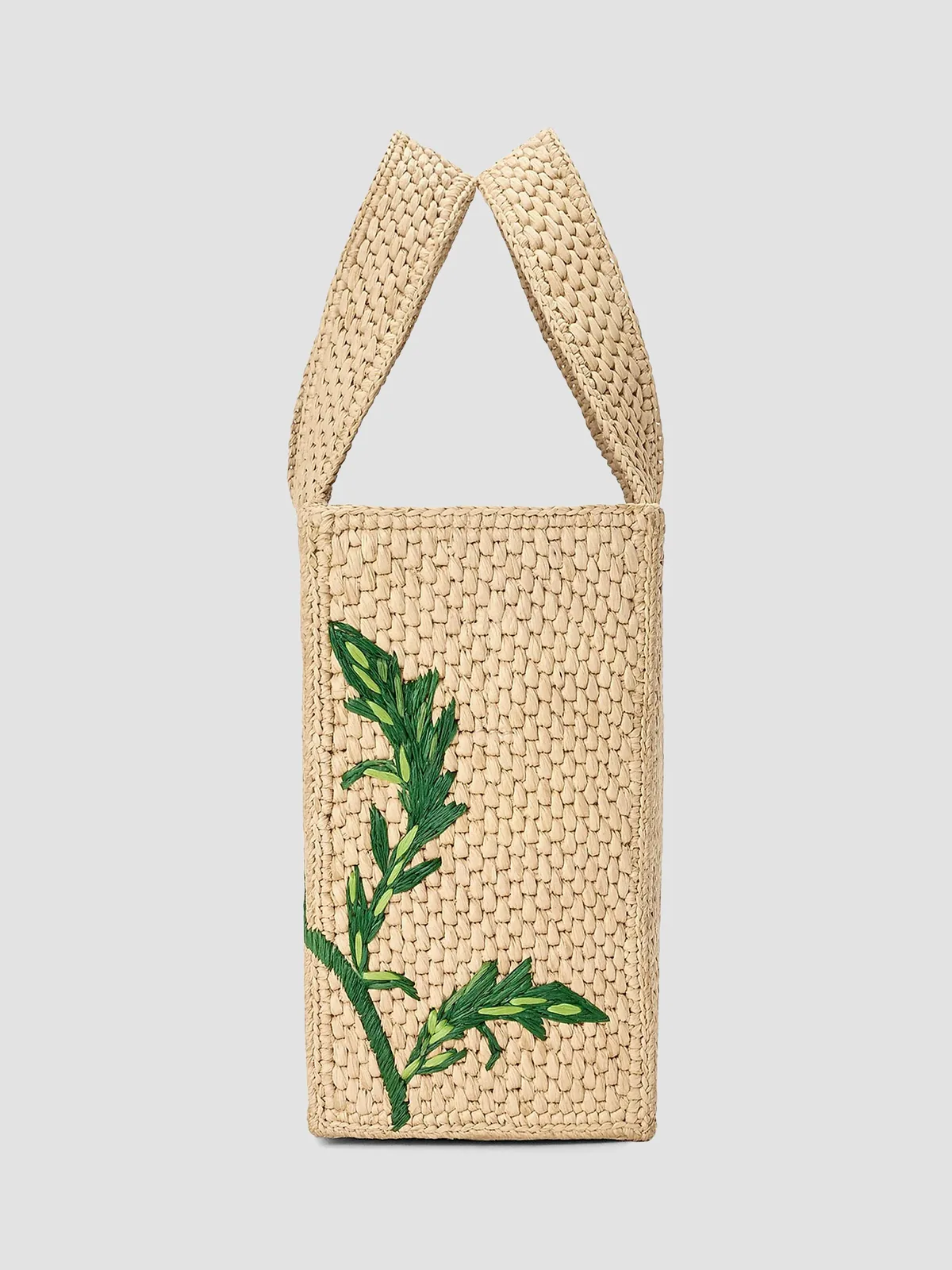 LOEWE x Paula's Ibiza Font Small Logo Raffia Tote Bag for Sale