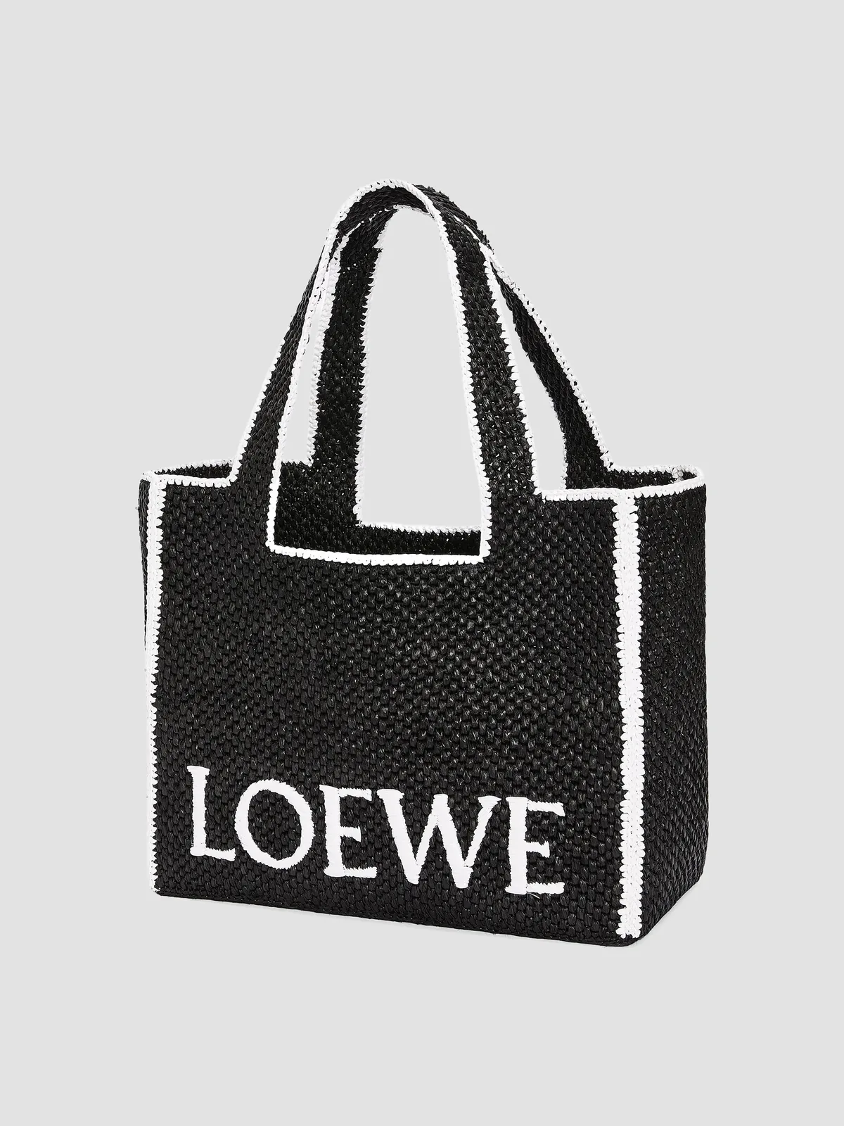 LOEWE x Paula's Ibiza Large Logo Raffia Tote Bag for Sale