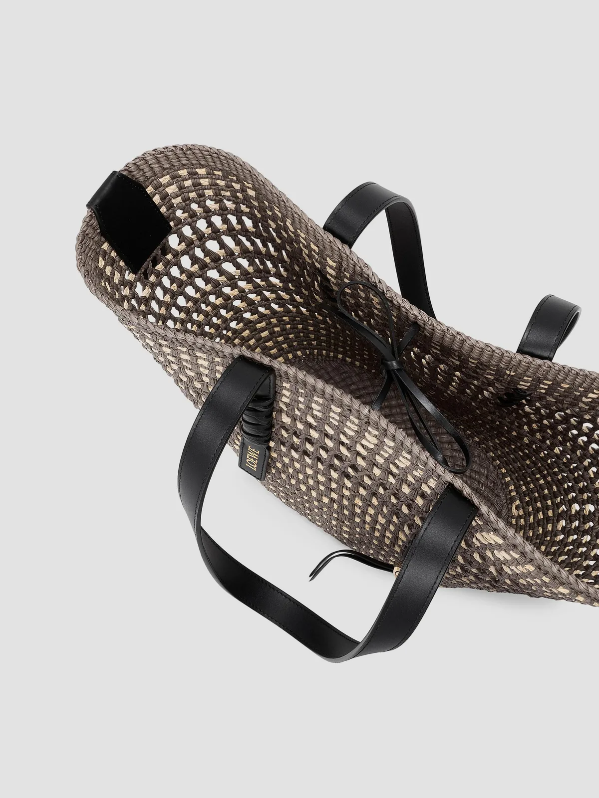 LOEWE x Paula's Ibiza Medium Braided Raffia Basket Bag for Sale